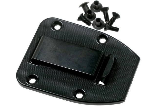 ESEE Model 4 Plain Edge S35VN, Grey Black G10 3D Handle 4P35V-002 With Sheath + Clip 7 ESEE Model 4 Plain Edge S35VN, Grey Black G10 3D Handle 4P35V-002 With Sheath + Clip - Image 7