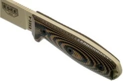 ESEE Model 4 Desert Tan Blade 3D Coyote-Black G10 Survival Knife 4PDT-005 Black Sheath + Belt Clip -ESEE Knives Shop EE 4PDT 005 05 esee knives