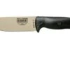 ESEE Model 5 Desert Tan Blade 3D Blood-Black G10 Survival Knife 5PDT-004 Kydex Sheath + Clip Plate
