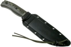 ESEE Model 6 OD Green Blade 3D OD Green-Black G10 Survival Knife 6POD-003 Black Sheath + Clip Plate -ESEE Knives Shop EE 6POD 003 06 esee knives