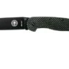 ESEE Avispa Pocket Knife, Black D2 Blade, Carbon Fibre Handle BRK1302CFB