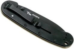 ESEE Avispa Pocket Knife, Black D2 Blade, Desert Tan Handle BRK1302DTB -ESEE Knives Shop EE AVISPA DT B D2 04 esee knives