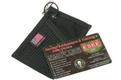 ESEE Card Holder Black, Sheath For Survival Cards CARD-HOLDER-B -ESEE Knives Shop EE CARD HOLDER B 03 esee ee card holder b 03
