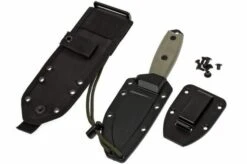 ESEE Model 3 Survival Knife 3MIL-P-B Black Sheath + Belt Clip And MOLLE-back -ESEE Knives Shop EE ESEE 3MIL P B 07 esee knives model 3 ee esee 3mil p b d7