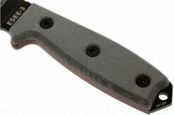 ESEE Model 3 Black Blade, Grey Handle 3P-KO Survival Knife Without Sheath 8 ESEE Model 3 Black Blade, Grey Handle 3P-KO Survival Knife Without Sheath -ESEE Knives Shop EE ESEE 3P KO 03 esee knives model 3 grijs ee esee 3p ko d3