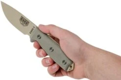 ESEE Model 3 Desert Tan Blade, Grey Handle 3P-MB-DT With Sheath + Clip And MOLLE-back 13 ESEE Model 3 Desert Tan Blade, Grey Handle 3P-MB-DT With Sheath + Clip And MOLLE-back -ESEE Knives Shop EE ESEE 3P MB DT 06 esee knives