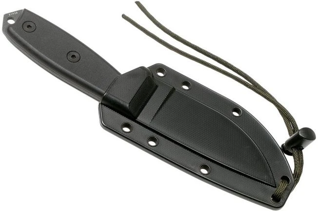 ESEE Model 3 Tactical Gunsmoke Black 3PTGB, Black G10 Handle And Kydex Sheath 7 ESEE Model 3 Tactical Gunsmoke Black 3PTGB, Black G10 Handle And Kydex Sheath - Image 7