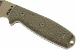 ESEE Model 4 Desert Tan 4P-KO-DT Survival Knife Without Sheath -ESEE Knives Shop EE ESEE 4P KO DT 03 esee knives model 4 ee esee 4p ko dt d3