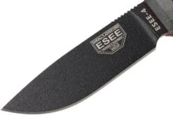 ESEE Model 4 Black Blade, Grey Handle 4P-MB With Coyote Sheath + Clip And MOLLE-back 10 ESEE Model 4 Black Blade, Grey Handle 4P-MB With Coyote Sheath + Clip And MOLLE-back -ESEE Knives Shop EE ESEE 4P MB 03 esee knives ee esee 4p mb 03