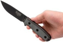 ESEE Model 4 Black Blade, Grey Handle 4P-MB With Coyote Sheath + Clip And MOLLE-back 13 ESEE Model 4 Black Blade, Grey Handle 4P-MB With Coyote Sheath + Clip And MOLLE-back -ESEE Knives Shop EE ESEE 4P MB 06 esee knives ee esee 4p mb 06