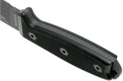 ESEE Model 4 Tactical Gunsmoke, Black Handle 4P-TG-B With Sheath + Clip -ESEE Knives Shop EE ESEE 4P TGB 04 esee knives