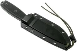 ESEE Model 4 Tactical Gunsmoke, Black Handle 4P-TG-B With Sheath + Clip -ESEE Knives Shop EE ESEE 4P TGB 08 esee knives