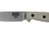 ESEE Model 4 Plain Edge S35VN, Canvas Micarta Handle 4P35V With Sheath + Clip