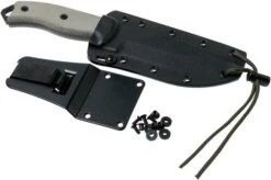 ESEE Model 5 Black Blade, Desert Tan Handle 5P-BK With Kydex Sheath + Belt Clip 14 ESEE Model 5 Black Blade, Desert Tan Handle 5P-BK With Kydex Sheath + Belt Clip -ESEE Knives Shop EE ESEE 5P BK 07 esee knives v2018