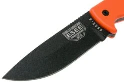 ESEE Model 5 Orange 5P-B-OR Survival Knife With Kydex Sheath + Belt Clip -ESEE Knives Shop EE ESEE 5P OR 03 esee knives