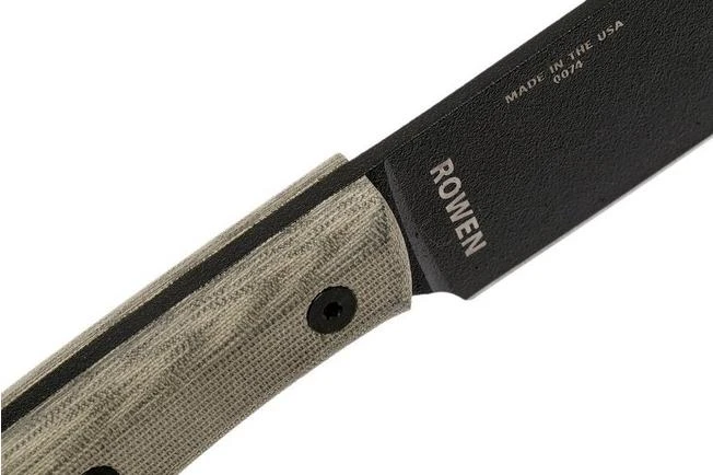 ESEE Model 6HM Bushcraft Knife Modified Handle, Leather Sheath 5 ESEE Model 6HM Bushcraft Knife Modified Handle, Leather Sheath - Image 5