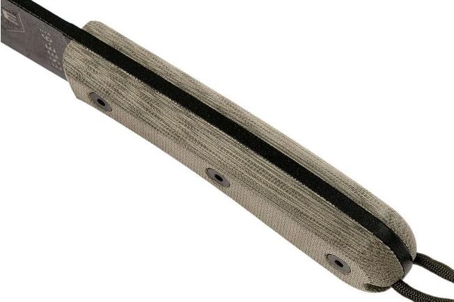 ESEE Model 6HM Bushcraft Knife Modified Handle, Leather Sheath 6 ESEE Model 6HM Bushcraft Knife Modified Handle, Leather Sheath - Image 6