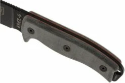 ESEE Model 6 Black Blade, Grey Handle 6P-KO Survival Knife Without Sheath -ESEE Knives Shop EE ESEE 6P KO 04 esee knives model 6 ee esee 6p ko d4