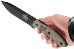 ESEE Model CM6 Black, Survival Knife With Kydex Sheath + Belt Clip -ESEE Knives Shop EE ESEE CM 6 05 esee knives ee esee cm 6 05