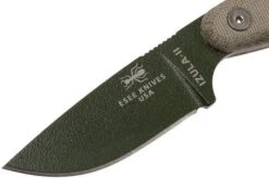 ESEE Knives Izula II Olive Green Fixed Blade, Survival Kit -ESEE Knives Shop EE IZULA II OD KIT 03 esee knives izula ii ee izula ii od kit 03