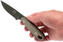 ESEE Knives Izula II Olive Green Fixed Blade, Survival Kit -ESEE Knives Shop EE IZULA II OD KIT 06 esee knives izula ii ee izula ii od kit 06