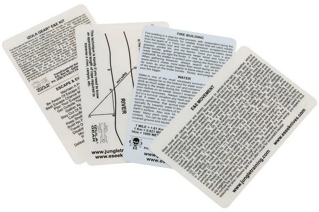 ESEE Survival Card Set For Survival And E&E, SURV-CARD 2 ESEE Survival Card Set For Survival And E&E, SURV-CARD - Image 2