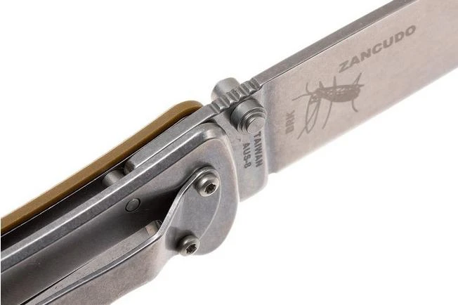 ESEE Knives Zancudo AUS8 Coyote Brown-Stonewashed, BRKR1CB Pocket Knife 6 ESEE Knives Zancudo AUS8 Coyote Brown-Stonewashed, BRKR1CB Pocket Knife - Image 6