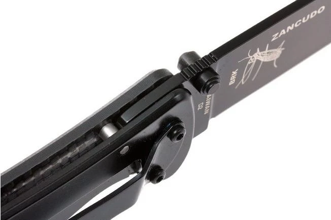 ESEE Knives Zancudo D2 Carbon Fiber, BRKR2CFB Pocket Knife 6 ESEE Knives Zancudo D2 Carbon Fiber, BRKR2CFB Pocket Knife - Image 6