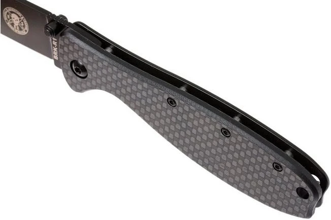 ESEE Knives Zancudo D2 Carbon Fiber, BRKR2CFB Pocket Knife 7 ESEE Knives Zancudo D2 Carbon Fiber, BRKR2CFB Pocket Knife - Image 7