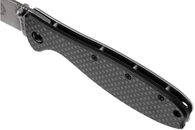 ESEE Knives Zancudo D2 Carbon Fiber-Stonewashed, BRKR2CF Pocket Knife 7 ESEE Knives Zancudo D2 Carbon Fiber-Stonewashed, BRKR2CF Pocket Knife - Image 7