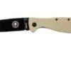 ESEE Knives Zancudo D2 Desert Tan-Black, BRKR2DTB Pocket Knife