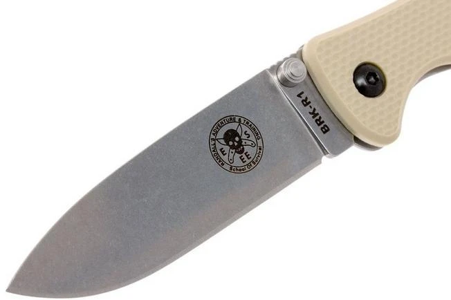 ESEE Knives Zancudo AUS8 Desert Tan-Stonewashed, BRKR1DT Pocket Knife 3 ESEE Knives Zancudo AUS8 Desert Tan-Stonewashed, BRKR1DT Pocket Knife - Image 3