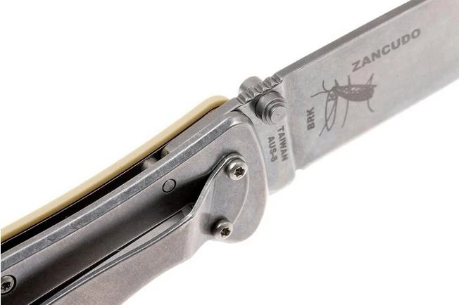 ESEE Knives Zancudo AUS8 Desert Tan-Stonewashed, BRKR1DT Pocket Knife 6 ESEE Knives Zancudo AUS8 Desert Tan-Stonewashed, BRKR1DT Pocket Knife - Image 6