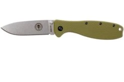 ESEE Knives Zancudo D2 OD-Green-Stonewashed, BRKR2OD Pocket Knife