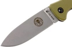 ESEE Knives Zancudo D2 OD-Green-Stonewashed, BRKR2OD Pocket Knife -ESEE Knives Shop EE ZANCUDO OD SW D2 03 esee knives zancudo ee zancudo od sw d2 03