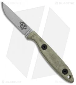 ESEE Camp-Lore Cody Rowen CR2.5 Knife Bushcraft Fixed Blade (2.5" Stonewash)