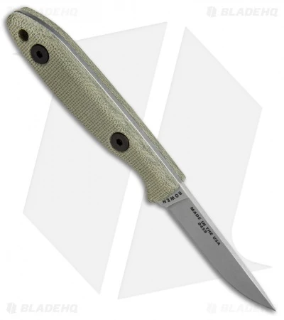 ESEE Camp-Lore Cody Rowen CR2.5 Knife Bushcraft Fixed Blade (2.5" Stonewash) 2 ESEE Camp-Lore Cody Rowen CR2.5 Knife Bushcraft Fixed Blade (2.5" Stonewash) - Image 2