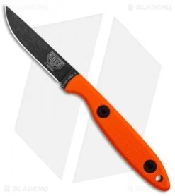 ESEE Camp-Lore Rowen CR2.5 Bushcraft Fixed Blade Orange G-10 (2.5" Black SW)