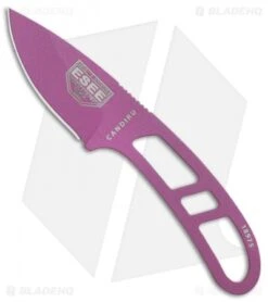 ESEE Candiru Fixed Blade Neck Knife (2" Purple)