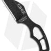 ESEE Gibson Pinch Fixed Blade Neck Knife (1.3" Black)