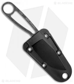 ESEE Izula Black Oxide Survival Fixed Blade Neck Knife W/sheath (2.9" Black) -ESEE Knives Shop ESEE Izula II Black Oxide Survival Neck Knife Black BHQ 87235 jr sheath