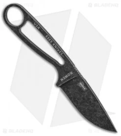 ESEE Izula Black Oxide Survival Fixed Blade Neck Knife W/sheath (2.9" Black) -ESEE Knives Shop ESEE Izula II Black Oxide Survival Neck Knife Black BHQ 87235 jr spine