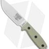 ESEE Knives ESEE-4 Fixed Blade Knife Gray Micarta (4.5" Stonewash S35VN)