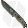 ESEE Knives ESEE-5S-KO-OD Fixed Blade Knife (5.25" OD Green Serr) *No Sheathing*