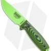 ESEE Knives ESEE-3PMVG-007 Fixed Blade Knife Neon Green/Black G-10 (3.9" Green)