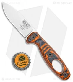 ESEE Knives Xancudo Fixed Blade Knife 3D Orange G-10 W/ Hole (3" SW S35VN) -ESEE Knives Shop ESEE Knives Xancudo 3D Orange G 10 Hole SW XAN1 006 BHQ 105737 jr bottlecap 2