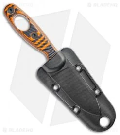 ESEE Knives Xancudo Fixed Blade Knife 3D Orange G-10 W/ Hole (3" SW S35VN) -ESEE Knives Shop ESEE Knives Xancudo 3D Orange G 10 Hole SW XAN1 006 BHQ 105737 jr sheath 2