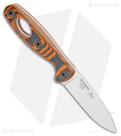 ESEE Knives Xancudo Fixed Blade Knife 3D Orange G-10 W/ Hole (3" SW S35VN) -ESEE Knives Shop ESEE Knives Xancudo 3D Orange G 10 Hole SW XAN1 006 BHQ 105737 jr spine 2