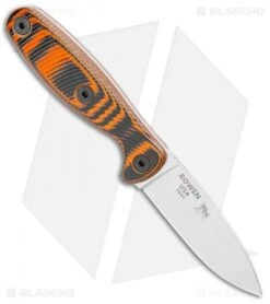 ESEE Knives Xancudo Fixed Blade Knife 3D Orange G-10 (3" Stonewash S35VN) -ESEE Knives Shop ESEE Knives Xancudo 3D Orange G 10 SW XAN2 006 BHQ 105735 jr spine