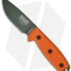 ESEE Knives ESEE-3P-MB-OD Knife Orange G-10 & MOLLE Back (3.88" OD Green Plain)